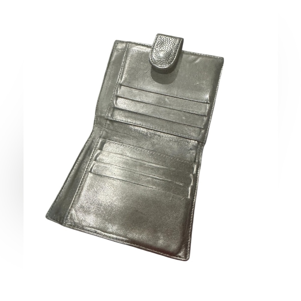 Chanel Caviar Skin Coco Mark Bifold Wallet - Picture 5 of 5